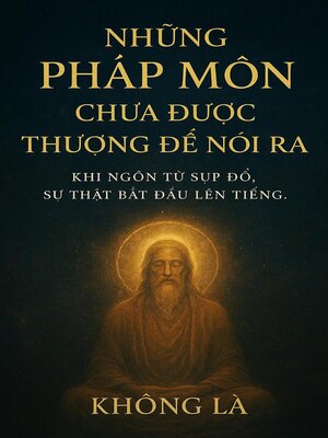 cover image of NHỮNG PHÁP MÔN CHƯA ĐƯỢC THƯỢNG ĐẾ NÓI RA